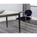 Queens 78.75 X 39.25 inch White / Smoke Grey Dining Table
